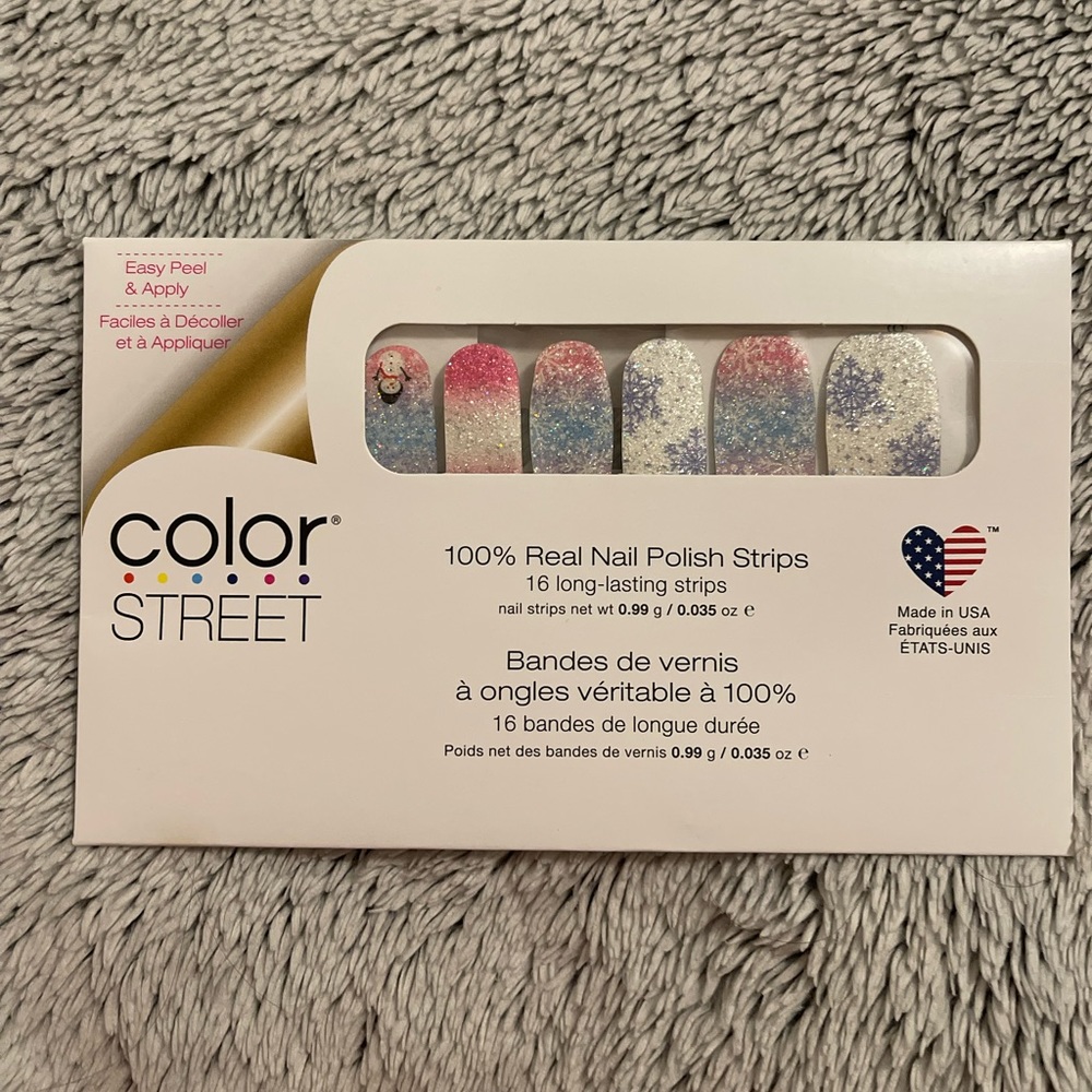 Color Street Snow Biz Design *READ DESCRIPTION*